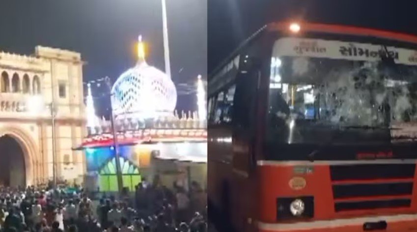 Junagadh में 'अवैध' दरगाह को लेकर हुई झड़प में एक की मौत, 174 हिरासत में