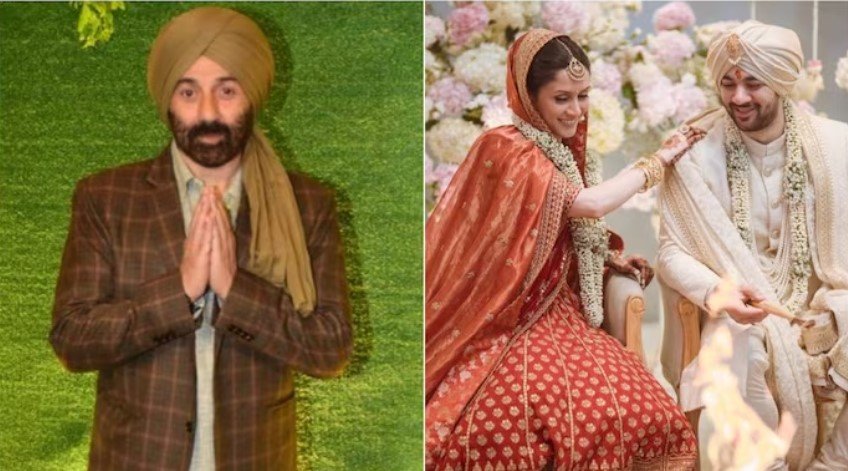 करण से शादी के बाद Sunny Deol ने किया बहू द्रिशा आचार्य का स्वागत, कहा- 'मुझे एक खूबसूरत बेटी मिली है'