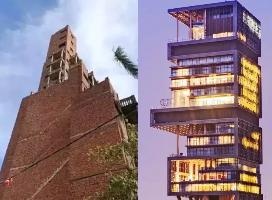 यूपी के बिजनेसमैन ने बनवाया राजाओं जैसा ठाठदार 14 मंजिला 'एंटीलिया', पड़ोसियों में दहशत