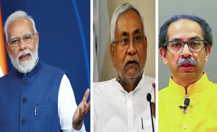 पीएम ने उद्धव और नीतीश पर साधा निशाना, एनडीए सांसदों को बताया 'मोदी की गारंटी'
